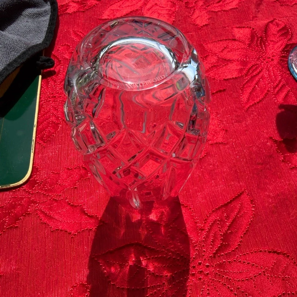 Vintage Waterford Crystal Lismore Vase 6”